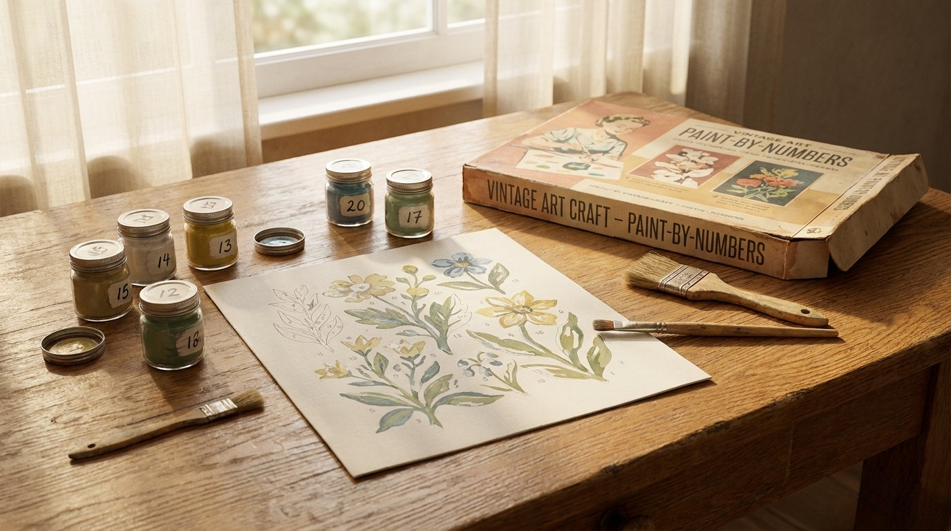 Paint by Numbers for Adults Who “Aren’t Artistic”