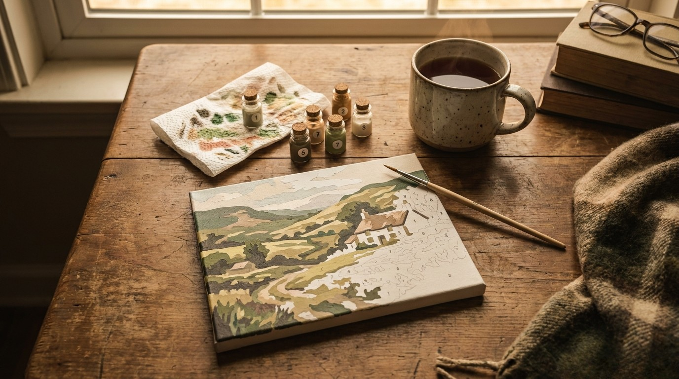 20-Minute Creative Wins: Why Mini Paint-by-Number Kits Fit an Evening